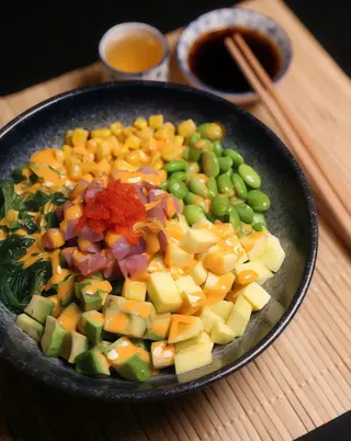 Poke Bowls De Atun Sin Picante
