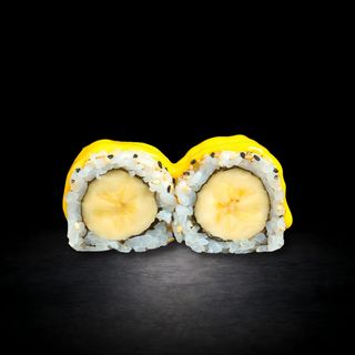 98. Uramaki De Plàtan I Salsa De Mango (8 Uds.)
