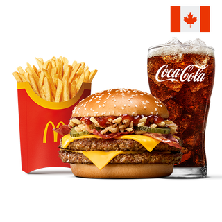 Мейпл Барбекю та Бекон Дабл Роял Меню