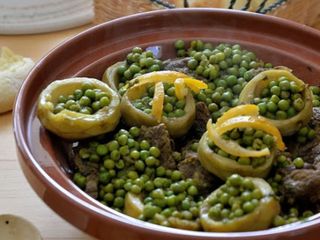 Tajine Artichauts et Petits Pois