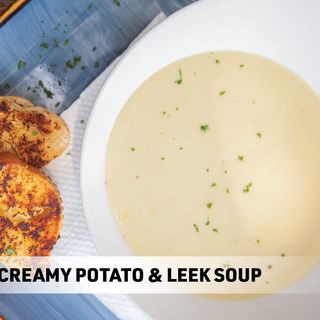 Creamy Potato & Leek Soup