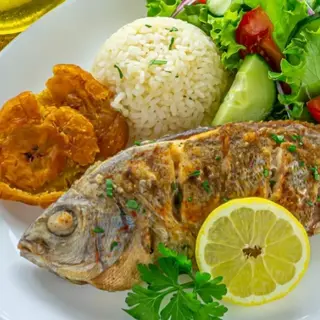 Dorada frita