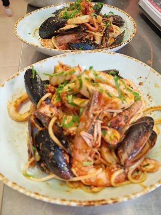 Spaghetti alla Pescatora