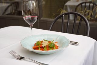 Raviolis frescos de Ricotta