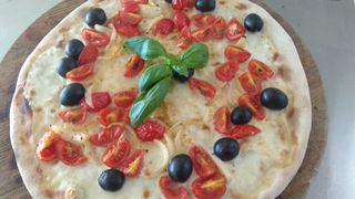 Pachino, cipolla e olive