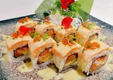 161. Crazy salmón roll (8 pzs.)