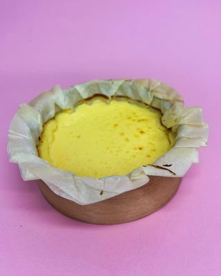 Mini tarta de queso la viña