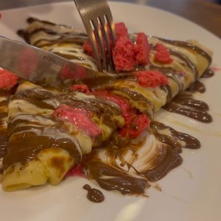Crêpe framboise