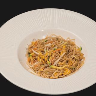 162. Spaghetti di riso con verdure