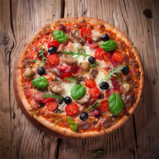 Pizza palermo de masa madre