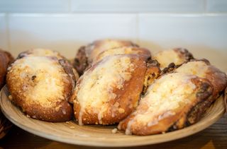 Bułka słodka z makiem.