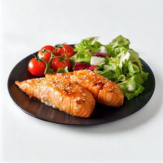 Saumon Miel Et Sésame