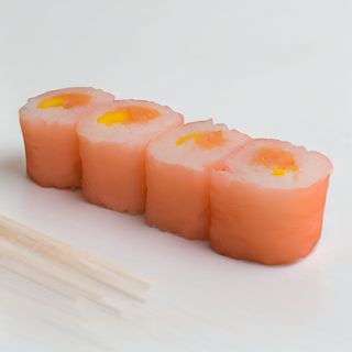 Пушена сьомга и манго (4бр-55г)