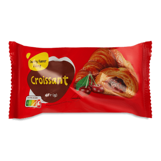 Круасан PREMIA з начинкою вишня (65г)