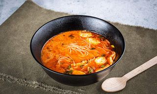 ტომიამი ქოქოსით და ქათმით