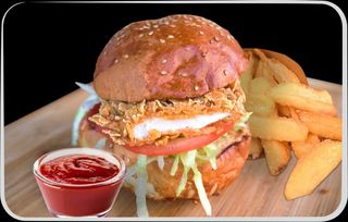 Meniu Crispy Chicken Burger