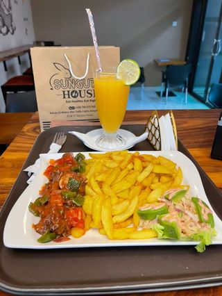 Pan-Fried Rabbit Meat