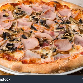 Prosciutto funghi