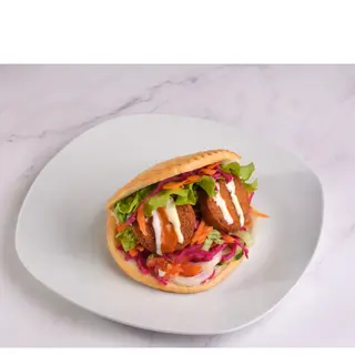 Falafel sandes (vegetariana)