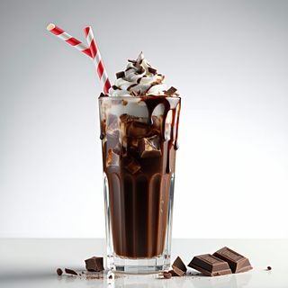 Студен шоколад кафяв