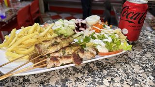 Plat dinde + Frite + Salade  + Coca