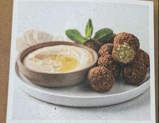 Falafel with hummus