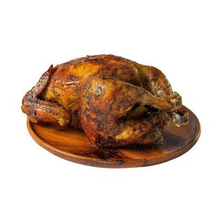 Pollo entero con pan