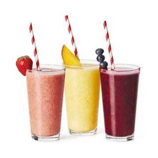 Smoothie de Fresa Y Plátano