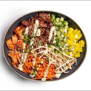 Korean BBQ chicken bowl duży