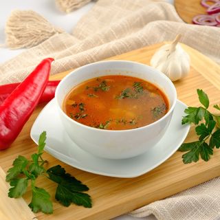 Ciorba taraneasca de pui