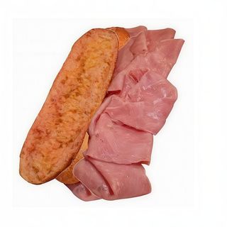 Bocadillo frio de jamón dulce