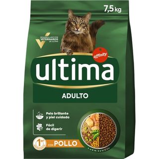 Affinit Ultima Adult Pollo  Arroz Pienso  Gatos 7.5 Kg.
