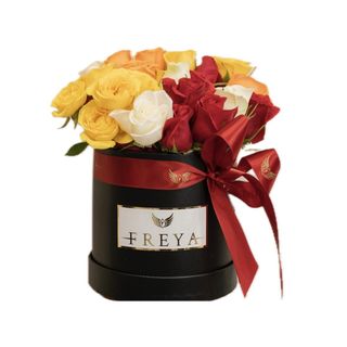 Cutie 5 miniroze culori calde