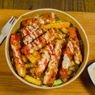 ქათმის ცხარე ბოული (საფირმო)