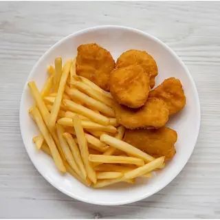 133. Nuggets Of Chicken Children Menú