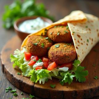 Durum falafel