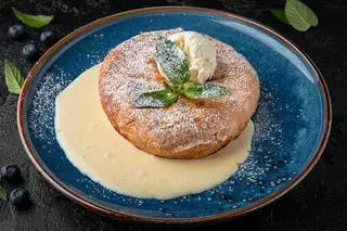 Strudel cu mere și înghețate