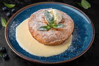 Strudel cu mere și înghețate