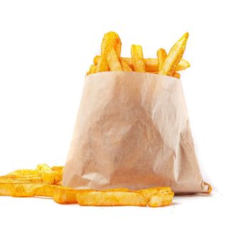 Ración de patatas fritas 