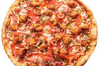 Пицца с мясными шариками (35 см.)