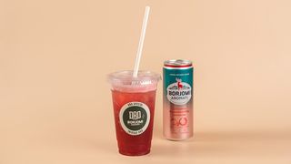 “BORJOMI AROMATI” with cherry-pomegranate taste