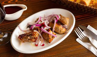 ქათმის მწვადი