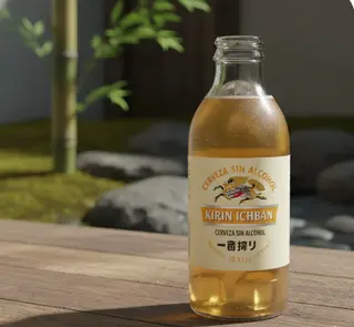 Cerveza Kirin Ichiban Sin Alcohol (330 Ml.)