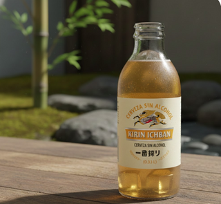 Cerveza Kirin Ichiban Sin Alcohol (330 Ml.)