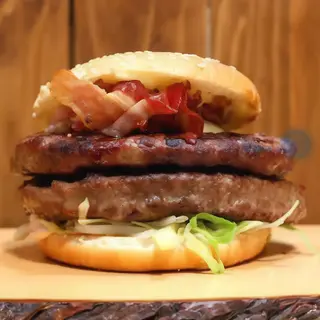 Twin cheesehamburger