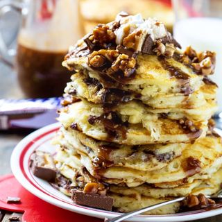 Pancake quadruplo speciale Snickers