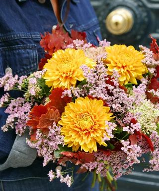 Bouquet de fleurs d'automne - Cerfontaine