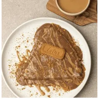  Biscoff Crumbs Crepe   