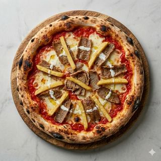 Pizza doner kebab