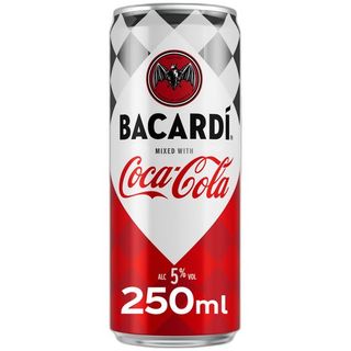 Bacardi con Coca-Cola Zero 250ml